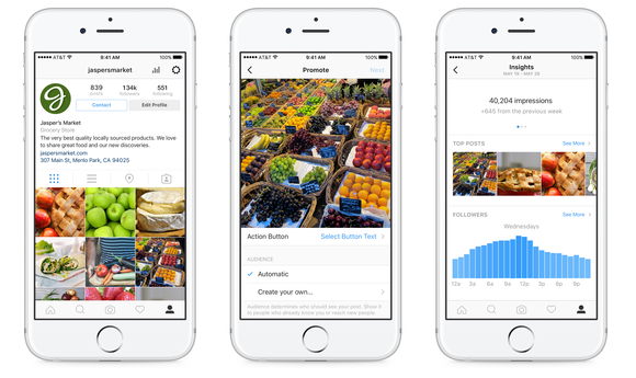 Llegan los perfiles de empresa a Instagram