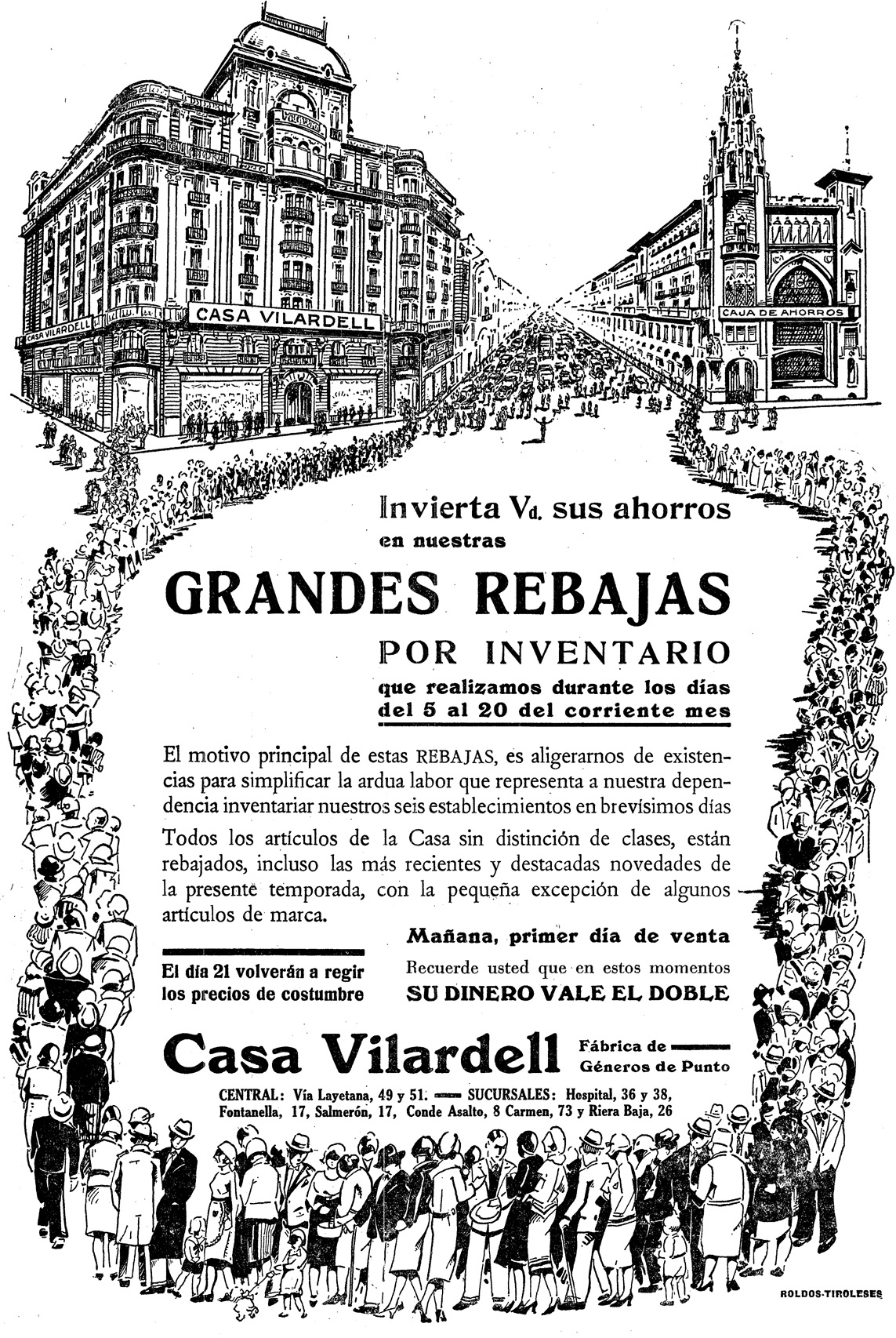 El buen tiempo de las grandes superficies