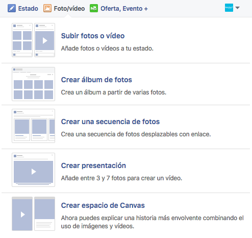 Publicaciones Facebook