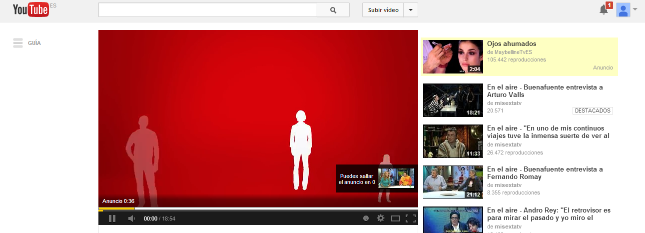 anuncio Youtube anuncio Youtube